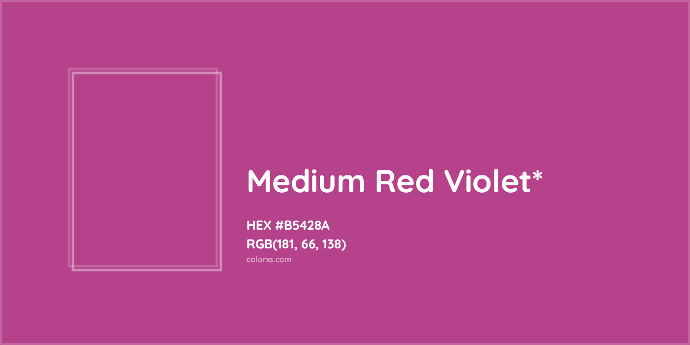 HEX #B5428A Color Name, Color Code, Palettes, Similar Paints, Images