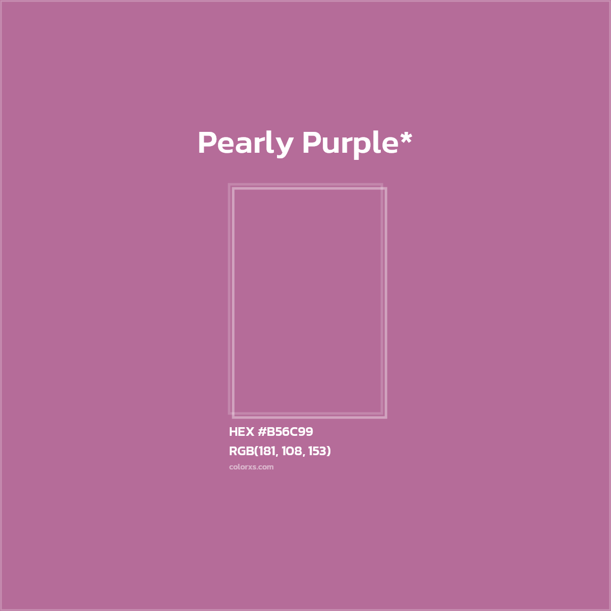 HEX #B56C99 Color Name, Color Code, Palettes, Similar Paints, Images