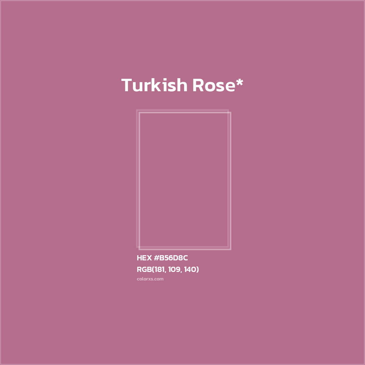 HEX #B56D8C Color Name, Color Code, Palettes, Similar Paints, Images