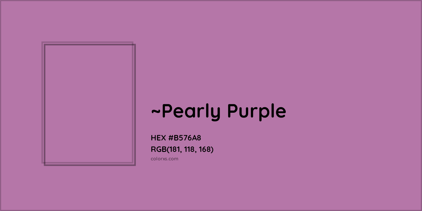 HEX #B576A8 Color Name, Color Code, Palettes, Similar Paints, Images