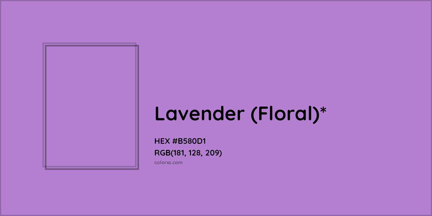 HEX #B580D1 Color Name, Color Code, Palettes, Similar Paints, Images
