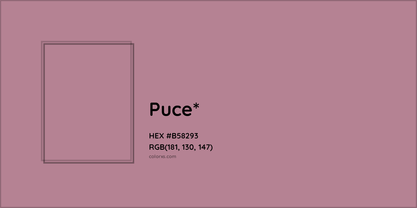 HEX #B58293 Color Name, Color Code, Palettes, Similar Paints, Images