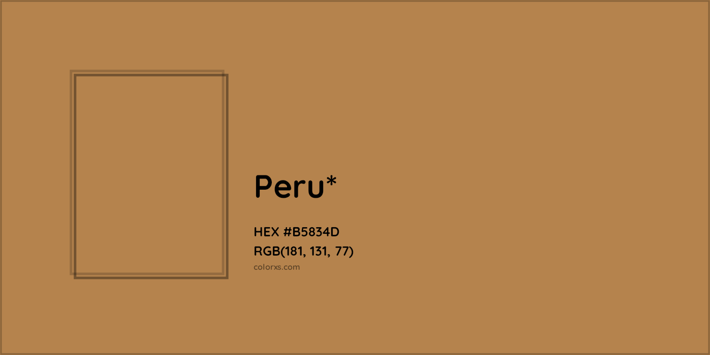HEX #B5834D Color Name, Color Code, Palettes, Similar Paints, Images