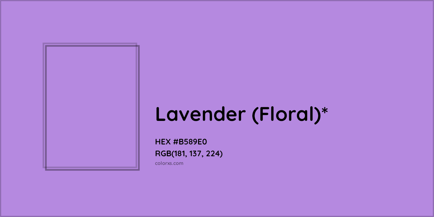 HEX #B589E0 Color Name, Color Code, Palettes, Similar Paints, Images