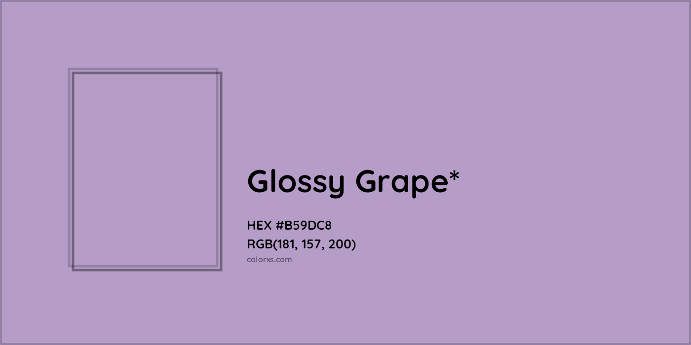 HEX #B59DC8 Color Name, Color Code, Palettes, Similar Paints, Images