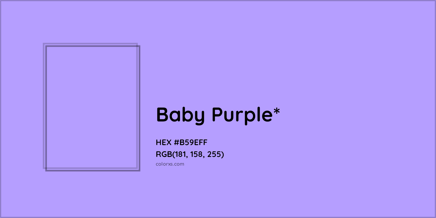 HEX #B59EFF Color Name, Color Code, Palettes, Similar Paints, Images