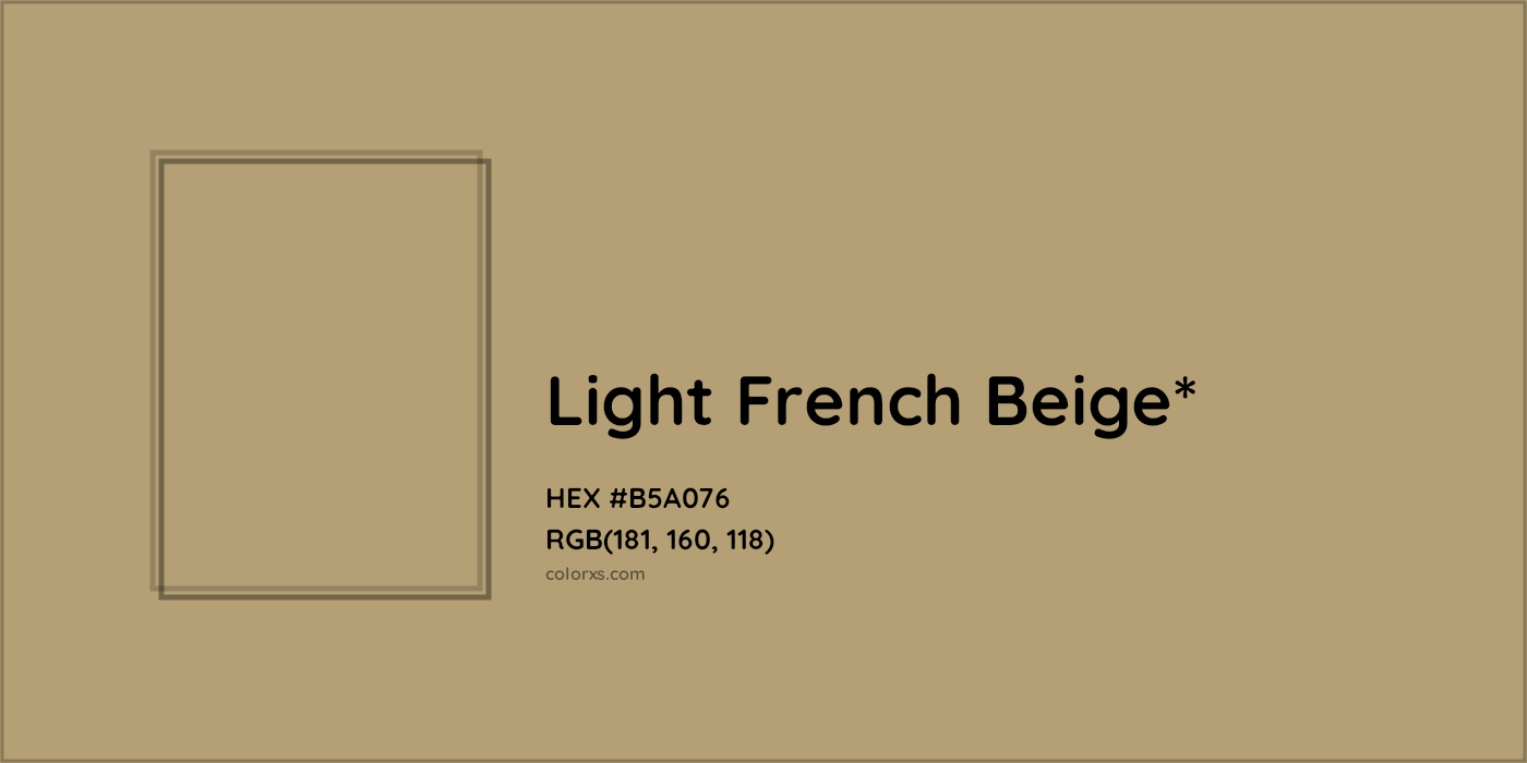 HEX #B5A076 Color Name, Color Code, Palettes, Similar Paints, Images