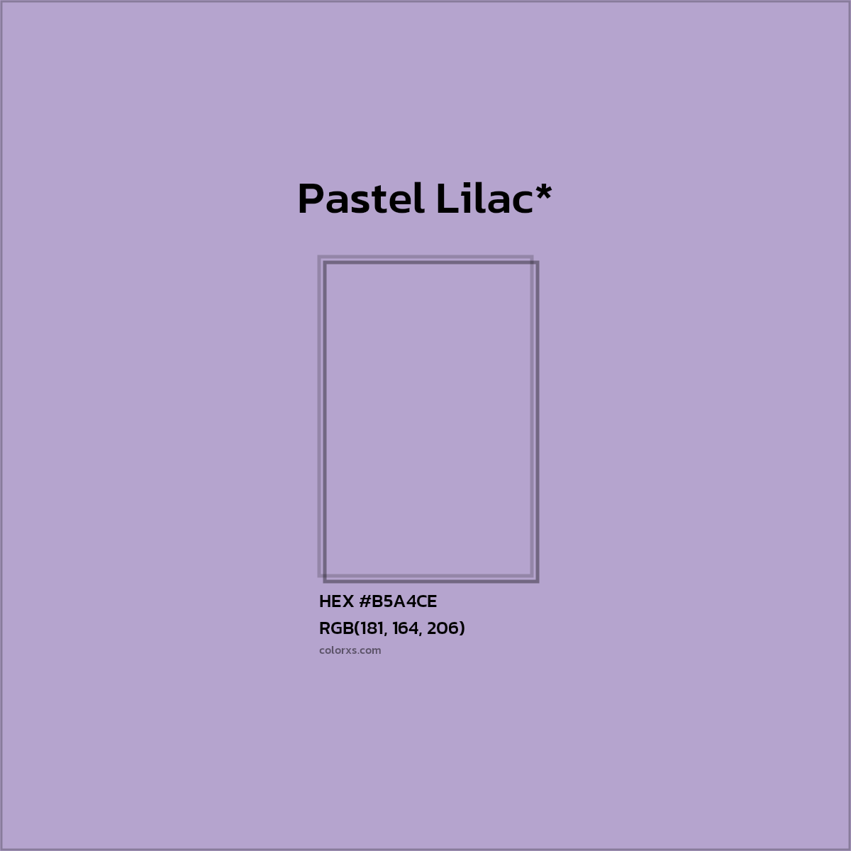 HEX #B5A4CE Color Name, Color Code, Palettes, Similar Paints, Images