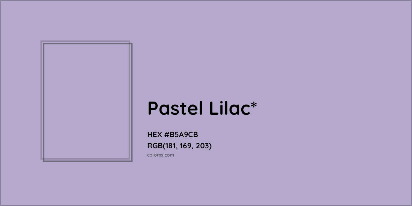 HEX #B5A9CB Color Name, Color Code, Palettes, Similar Paints, Images