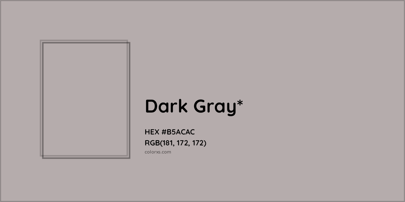 HEX #B5ACAC Color Name, Color Code, Palettes, Similar Paints, Images