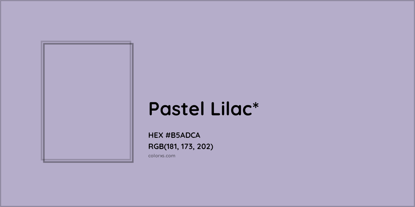 HEX #B5ADCA Color Name, Color Code, Palettes, Similar Paints, Images