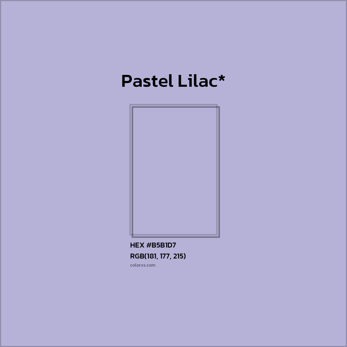 HEX #B5B1D7 Color Name, Color Code, Palettes, Similar Paints, Images