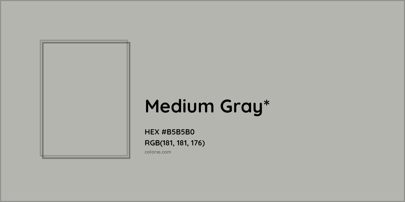 HEX #B5B5B0 Color Name, Color Code, Palettes, Similar Paints, Images