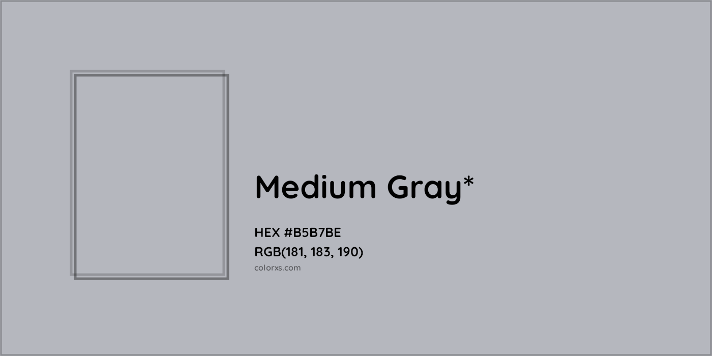 HEX #B5B7BE Color Name, Color Code, Palettes, Similar Paints, Images