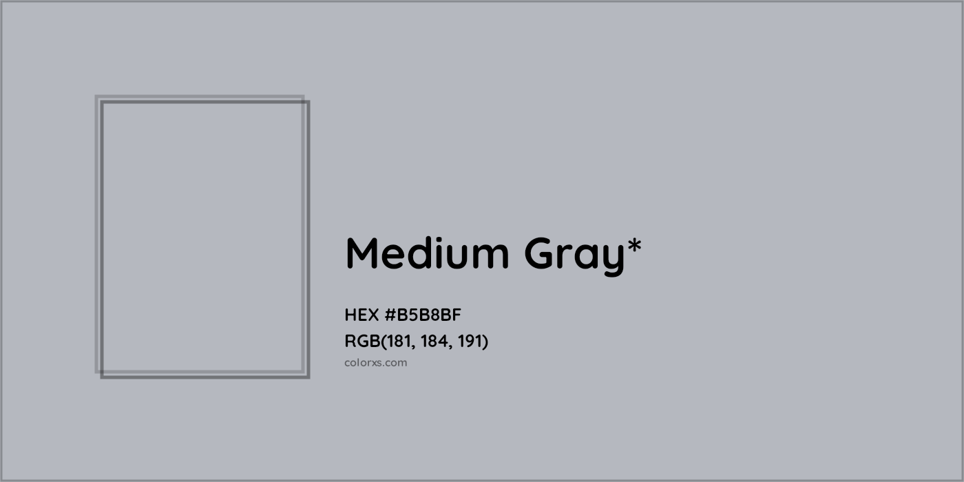 HEX #B5B8BF Color Name, Color Code, Palettes, Similar Paints, Images