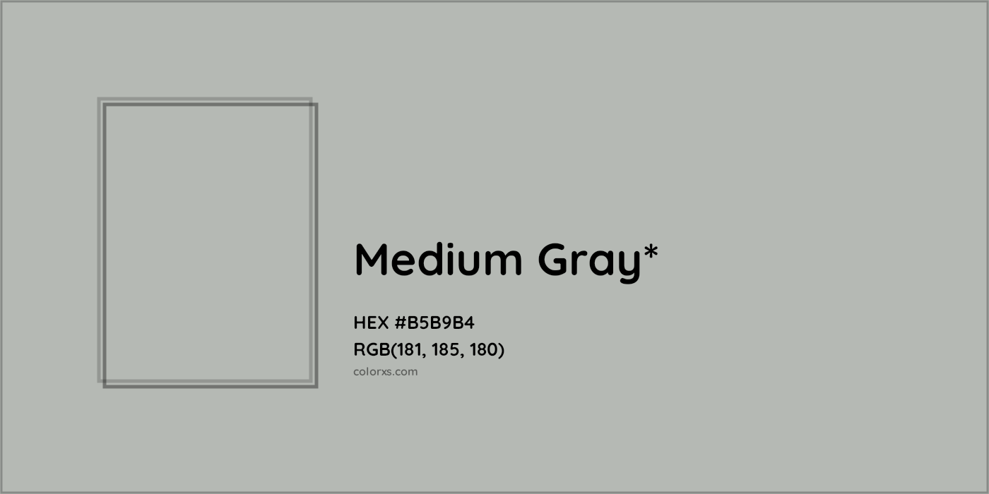 HEX #B5B9B4 Color Name, Color Code, Palettes, Similar Paints, Images