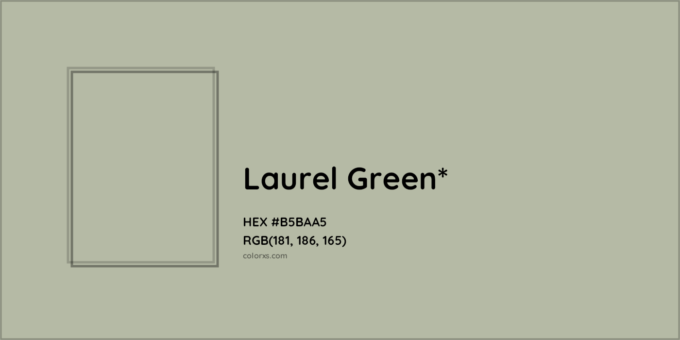 HEX #B5BAA5 Color Name, Color Code, Palettes, Similar Paints, Images