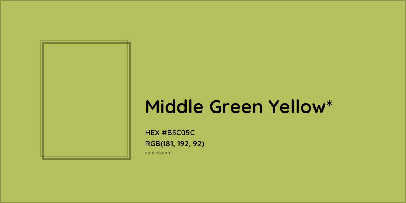 HEX #B5C05C Color Name, Color Code, Palettes, Similar Paints, Images