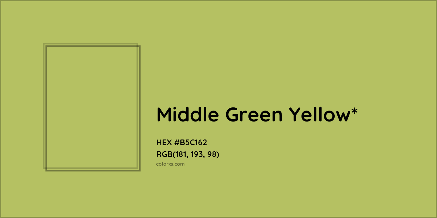 HEX #B5C162 Color Name, Color Code, Palettes, Similar Paints, Images