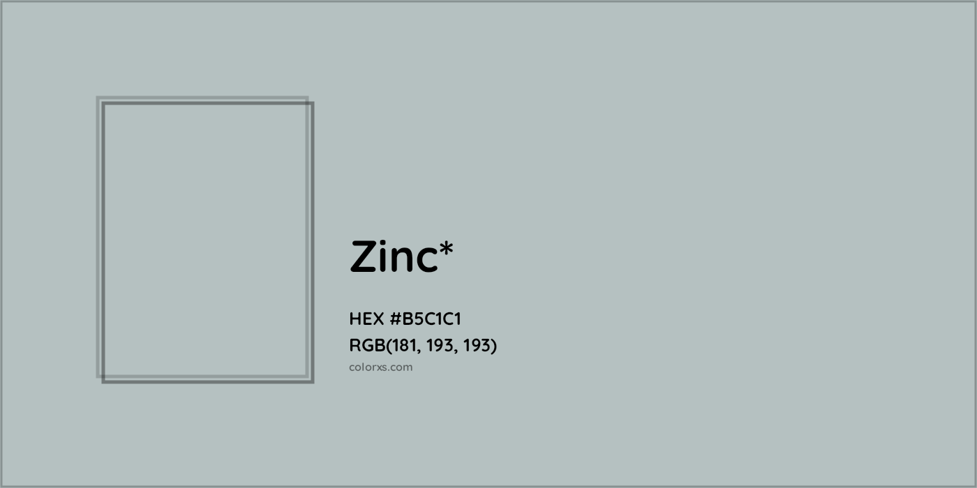 HEX #B5C1C1 Color Name, Color Code, Palettes, Similar Paints, Images
