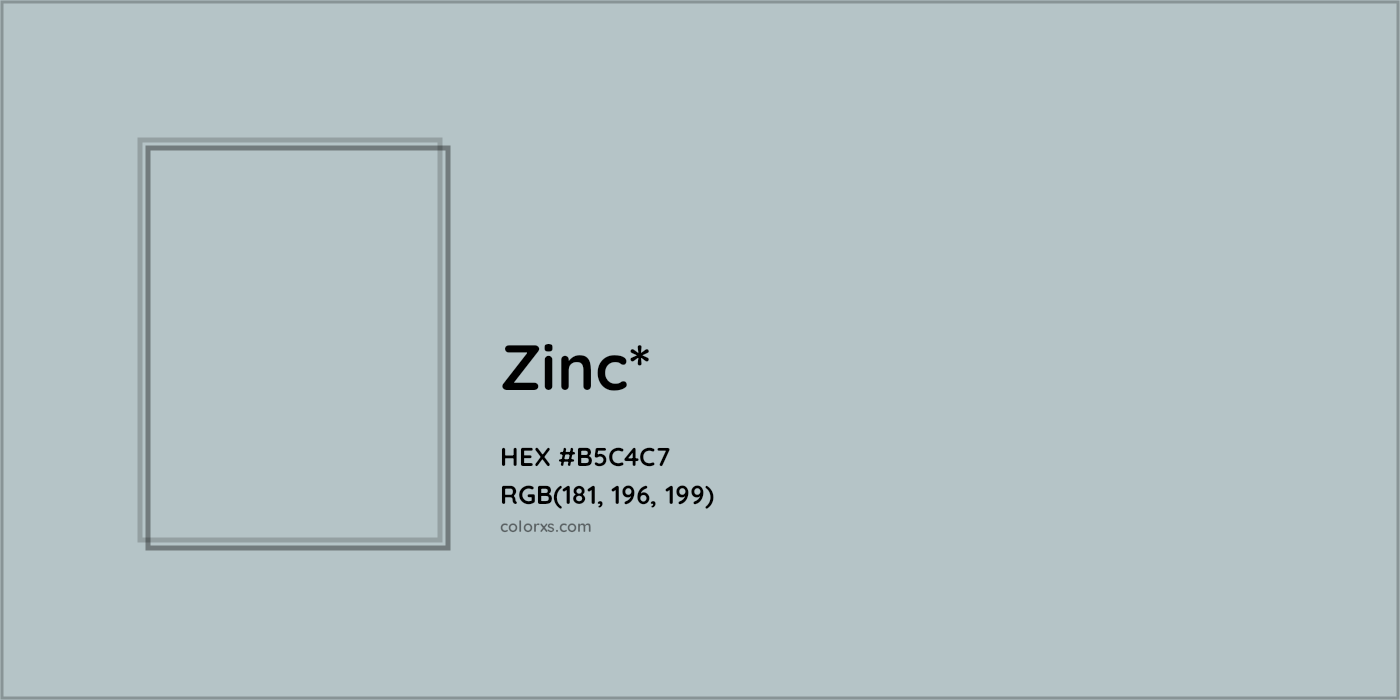 HEX #B5C4C7 Color Name, Color Code, Palettes, Similar Paints, Images