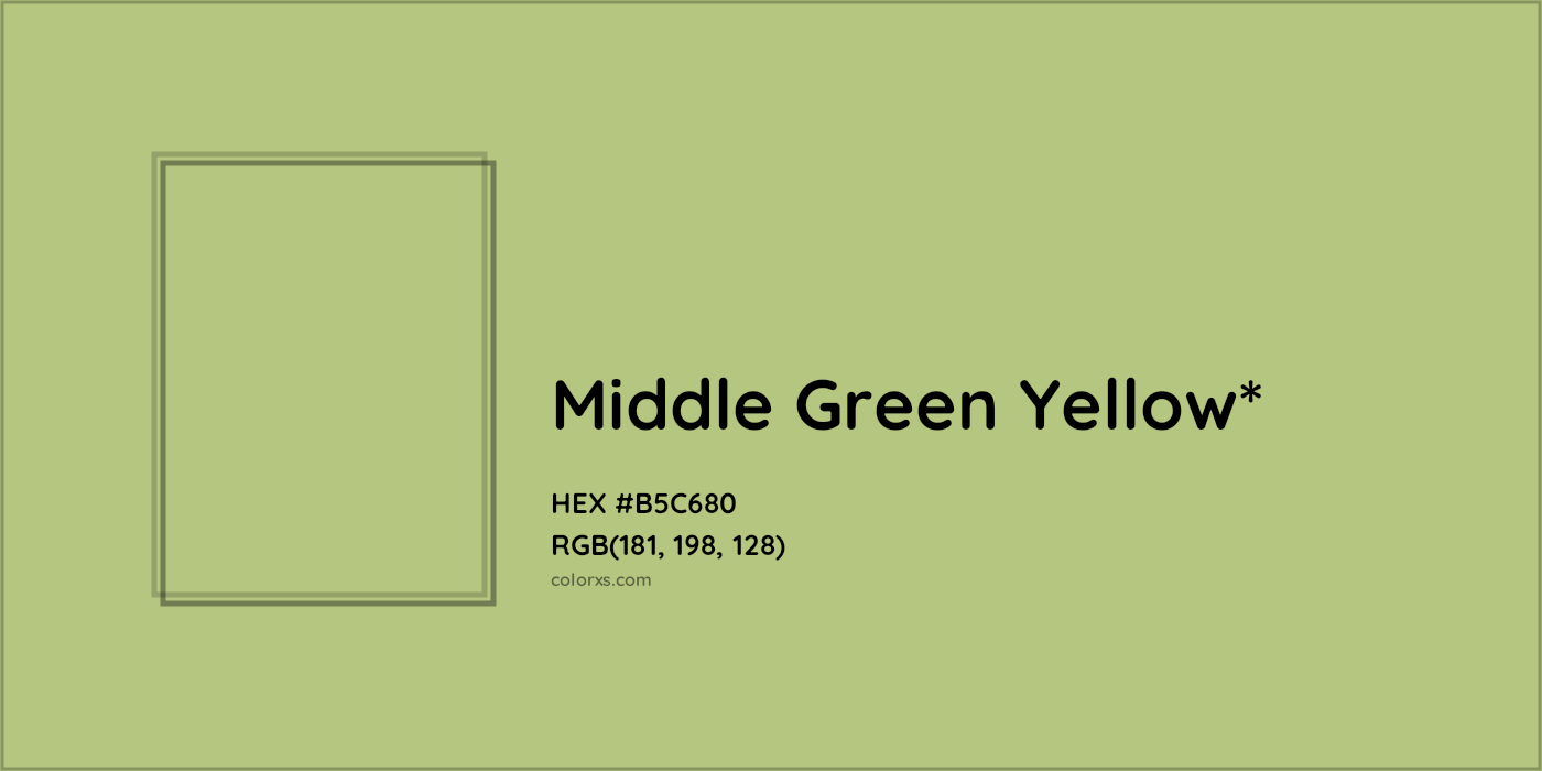 HEX #B5C680 Color Name, Color Code, Palettes, Similar Paints, Images
