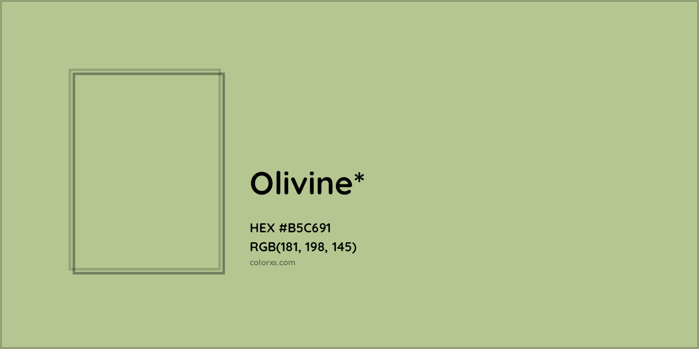 HEX #B5C691 Color Name, Color Code, Palettes, Similar Paints, Images