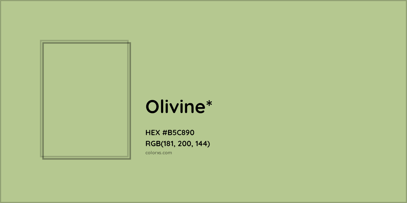HEX #B5C890 Color Name, Color Code, Palettes, Similar Paints, Images