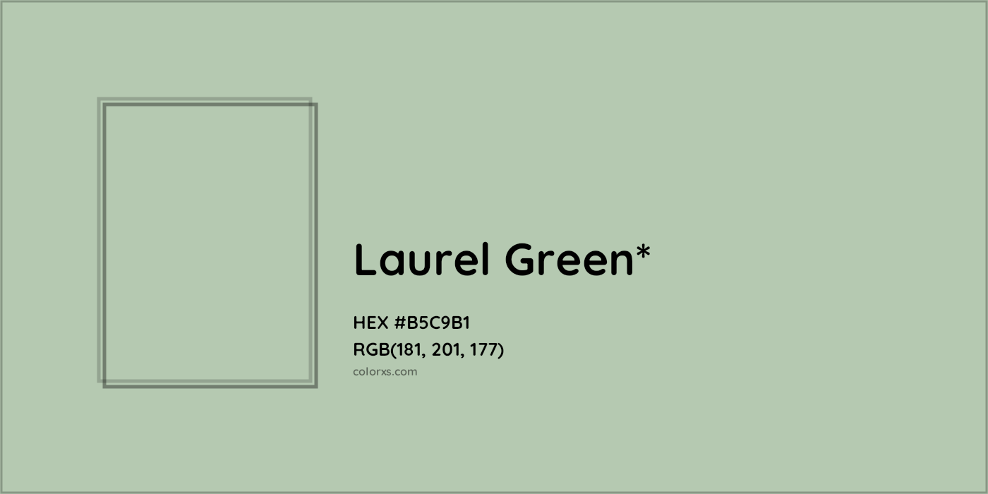 HEX #B5C9B1 Color Name, Color Code, Palettes, Similar Paints, Images