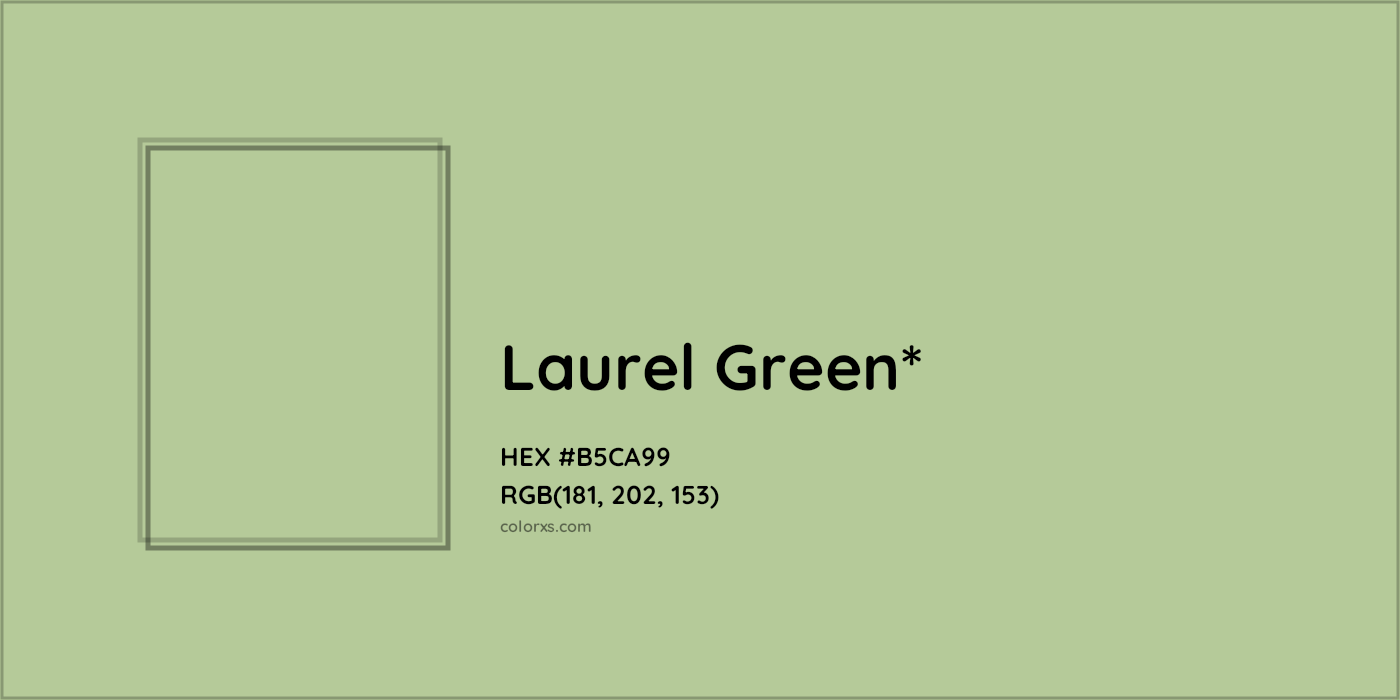 HEX #B5CA99 Color Name, Color Code, Palettes, Similar Paints, Images