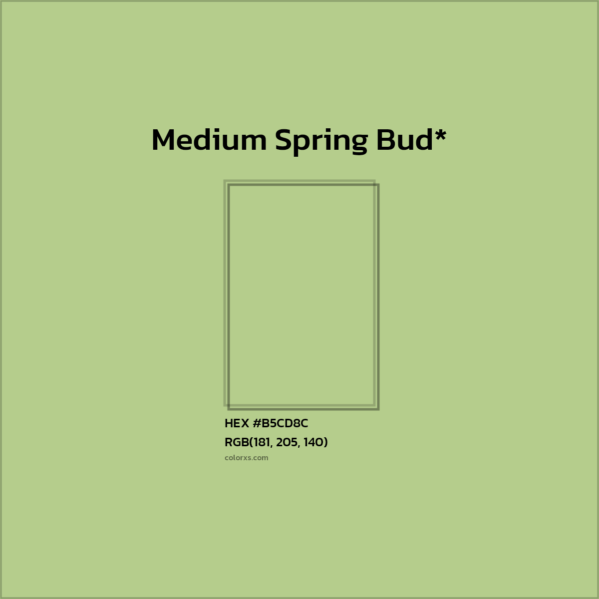 HEX #B5CD8C Color Name, Color Code, Palettes, Similar Paints, Images