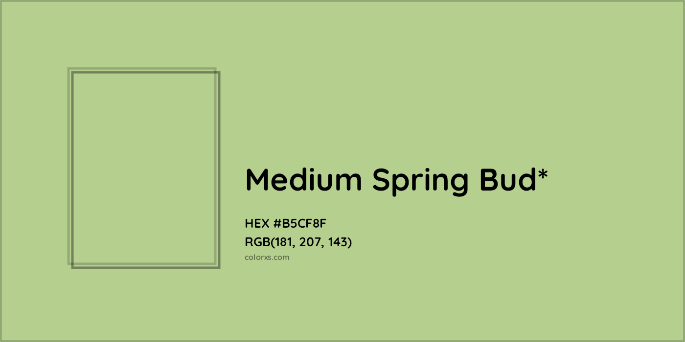 HEX #B5CF8F Color Name, Color Code, Palettes, Similar Paints, Images