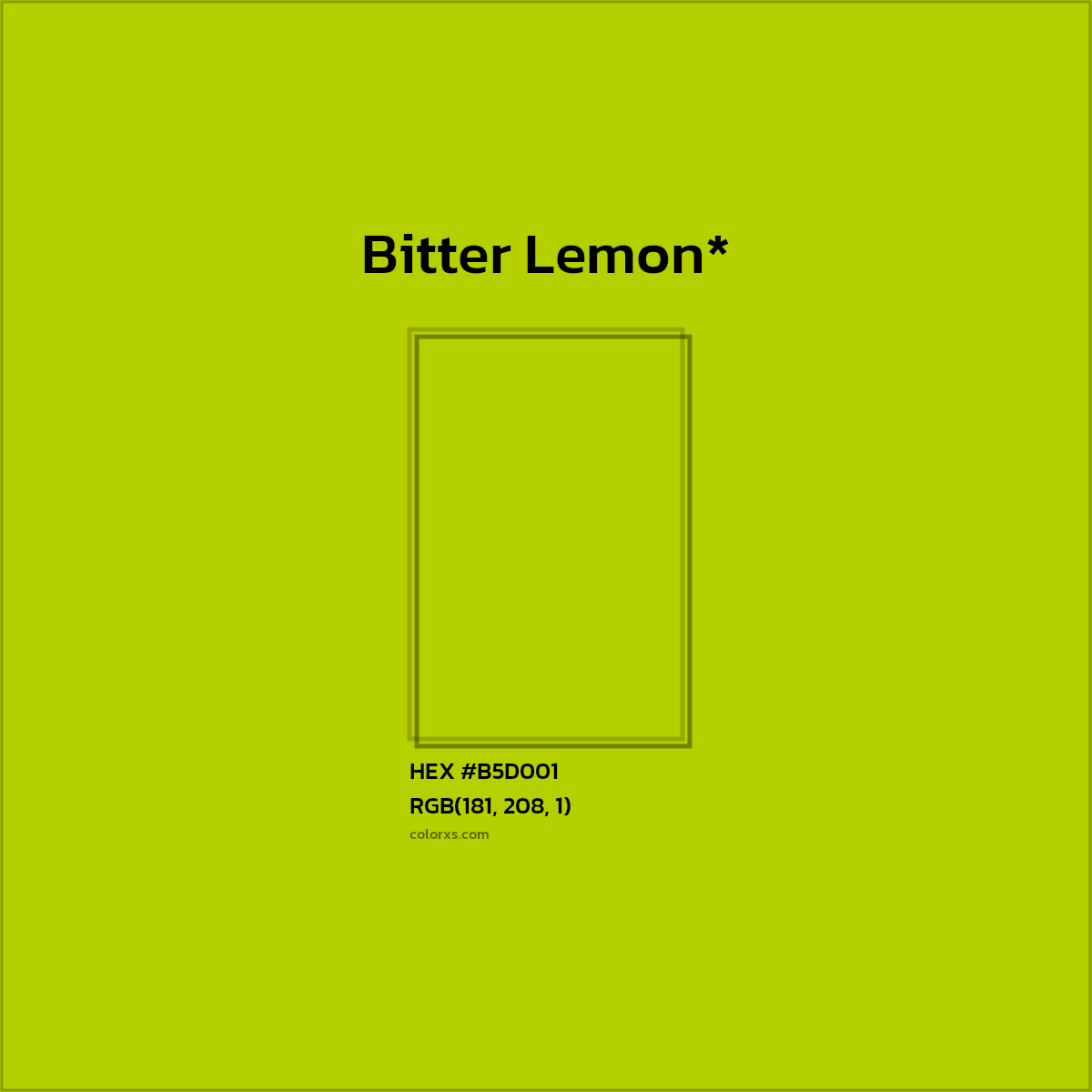 HEX #B5D001 Color Name, Color Code, Palettes, Similar Paints, Images