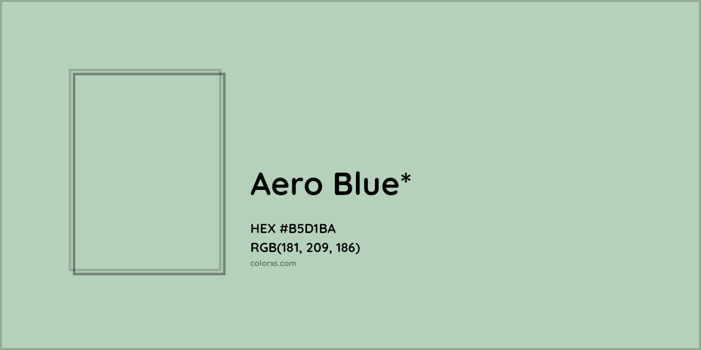 HEX #B5D1BA Color Name, Color Code, Palettes, Similar Paints, Images
