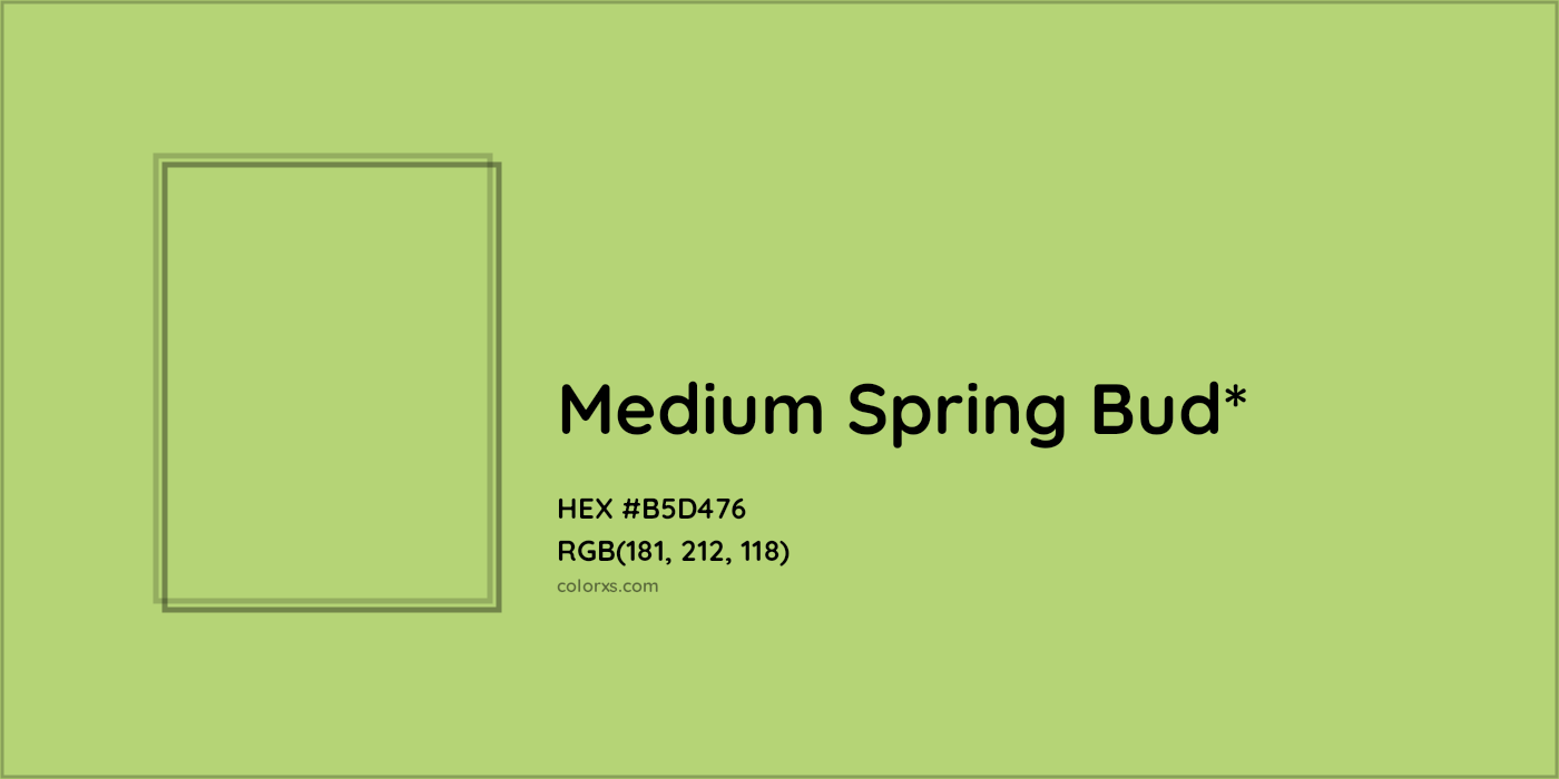 HEX #B5D476 Color Name, Color Code, Palettes, Similar Paints, Images