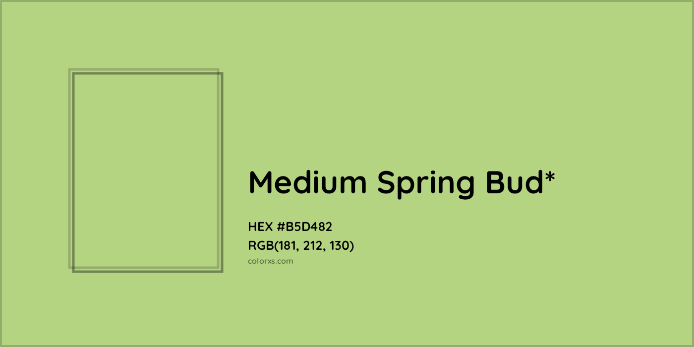 HEX #B5D482 Color Name, Color Code, Palettes, Similar Paints, Images