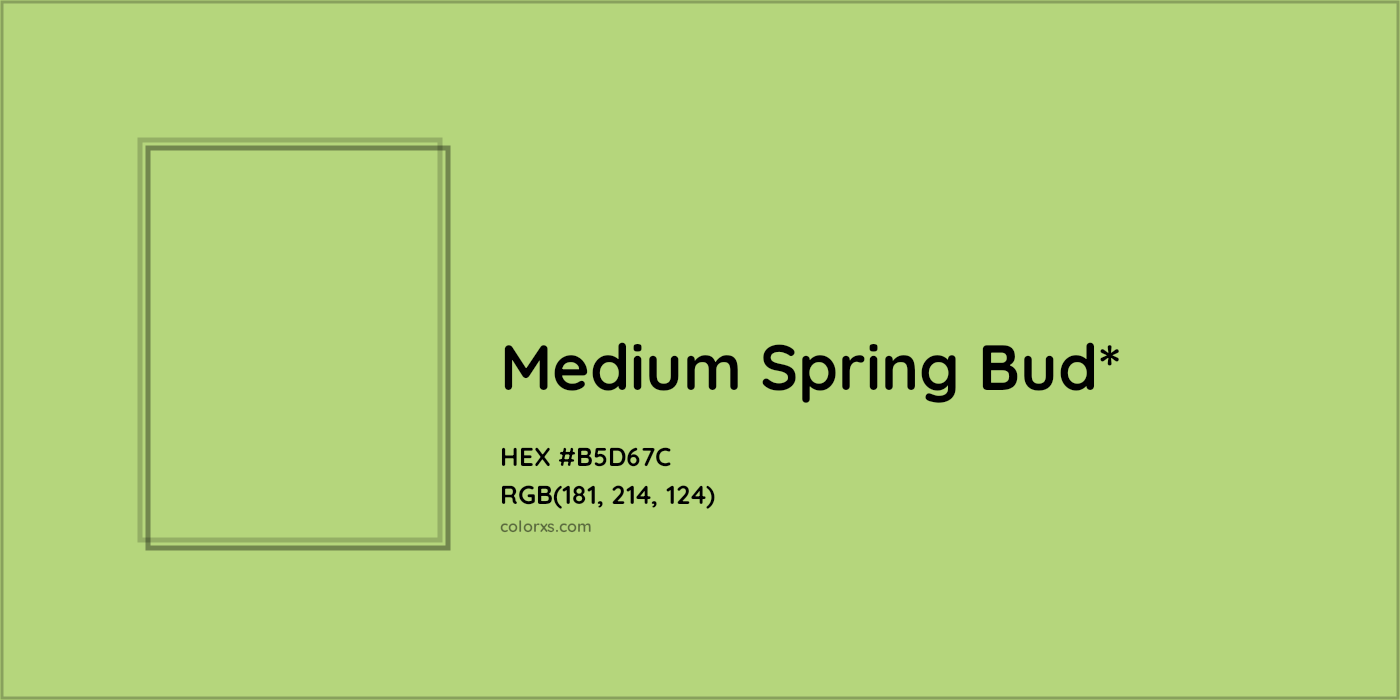 HEX #B5D67C Color Name, Color Code, Palettes, Similar Paints, Images