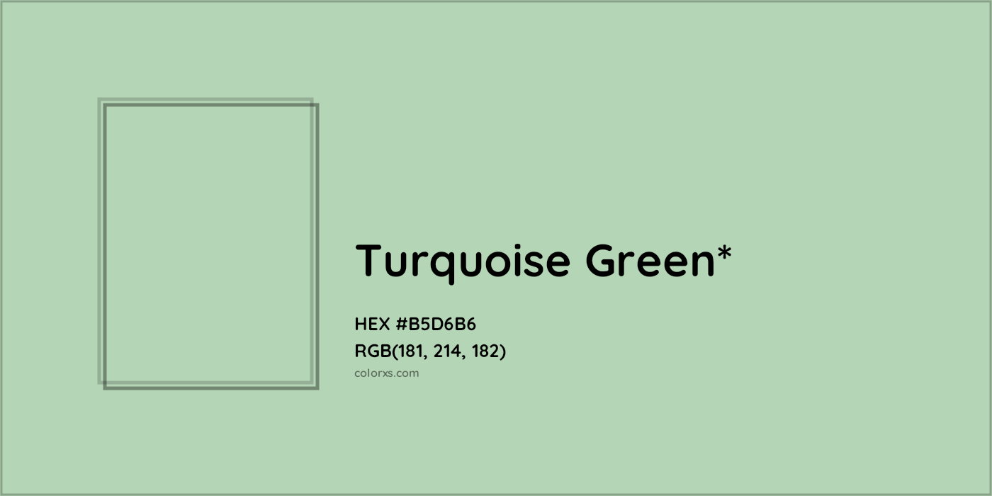 HEX #B5D6B6 Color Name, Color Code, Palettes, Similar Paints, Images