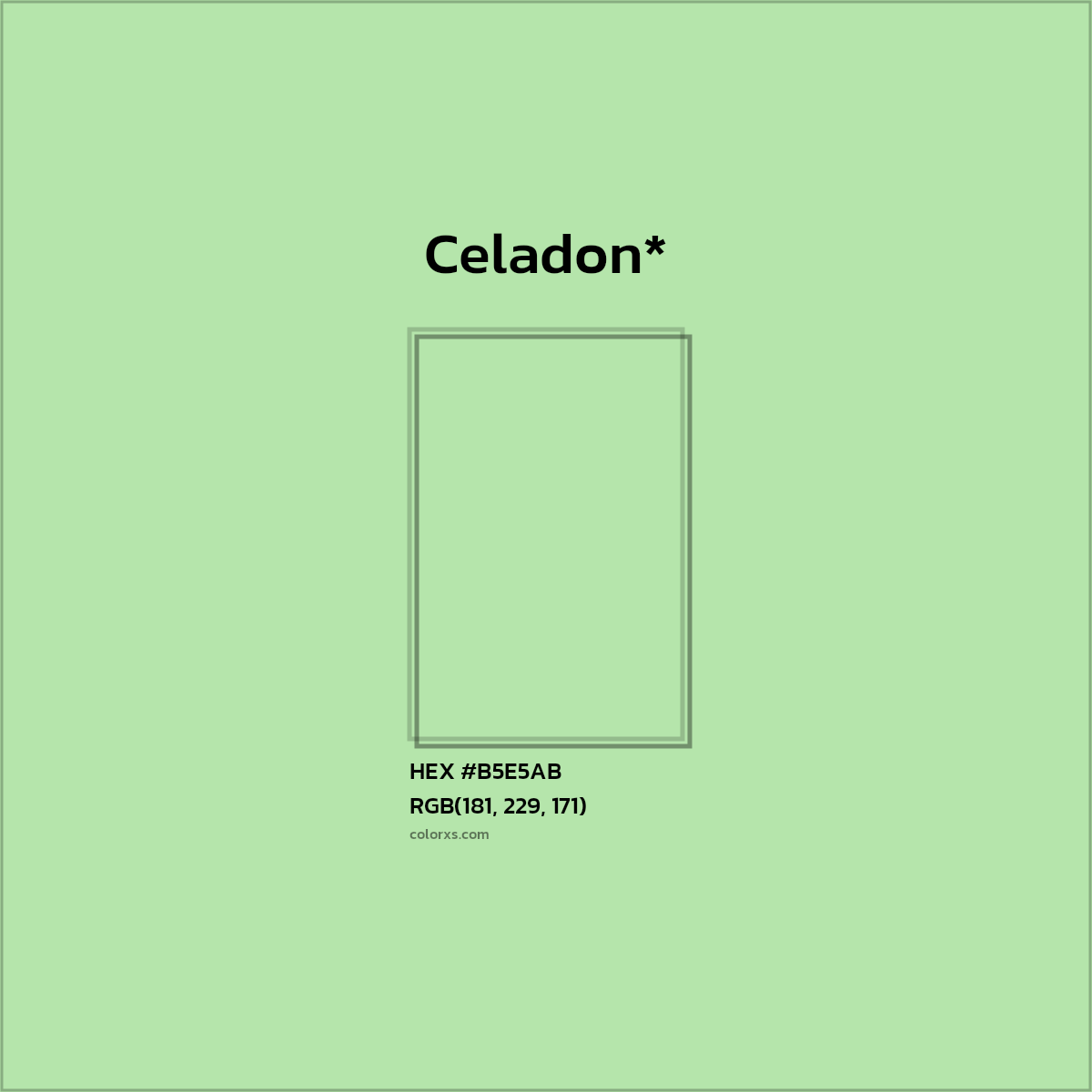 HEX #B5E5AB Color Name, Color Code, Palettes, Similar Paints, Images