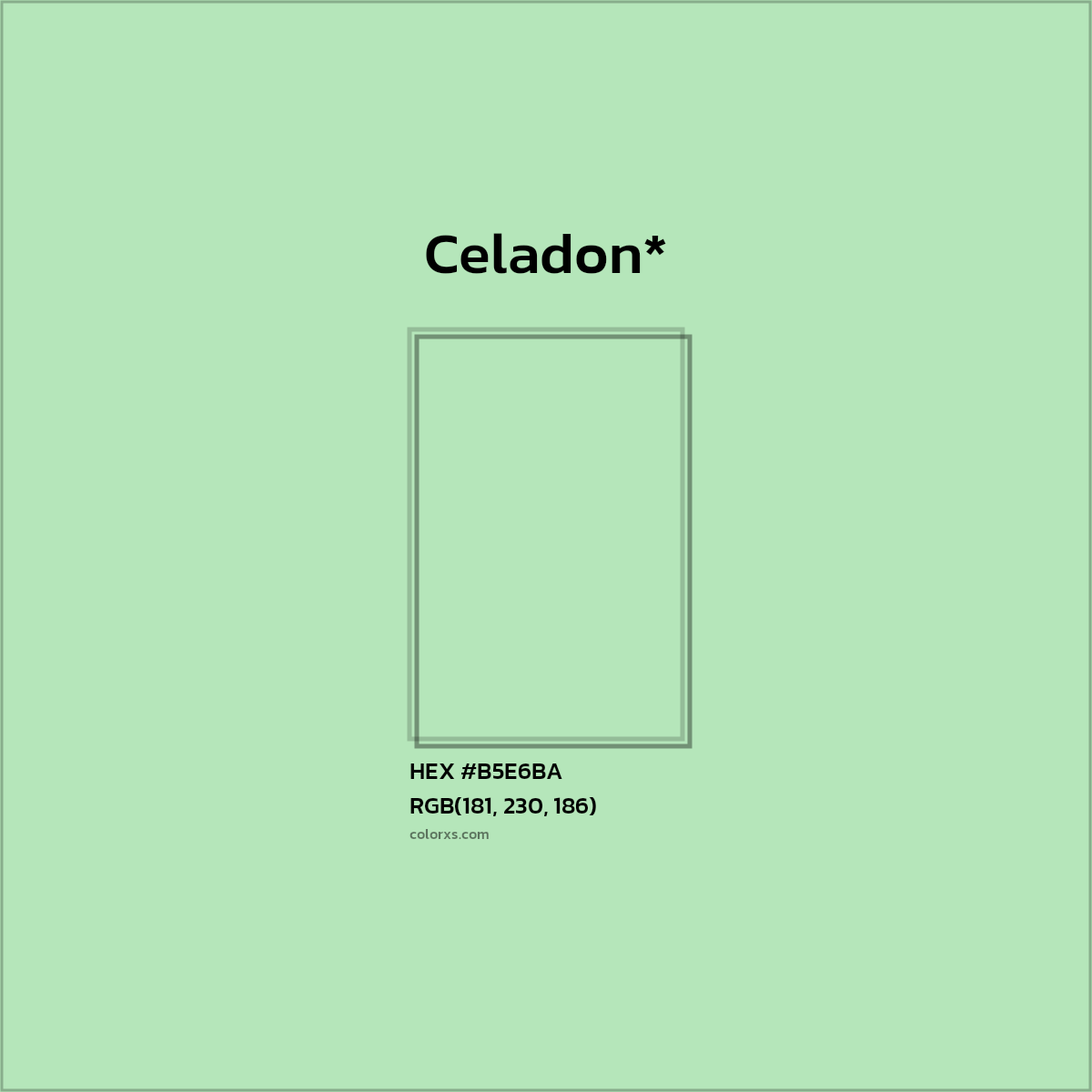 HEX #B5E6BA Color Name, Color Code, Palettes, Similar Paints, Images