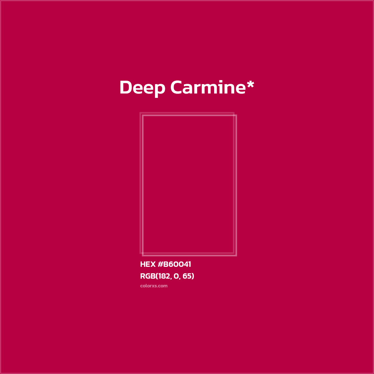 HEX #B60041 Color Name, Color Code, Palettes, Similar Paints, Images