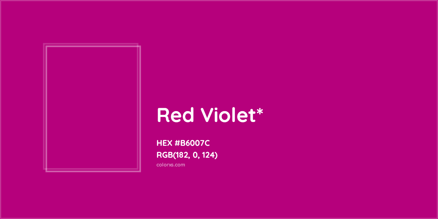 HEX #B6007C Color Name, Color Code, Palettes, Similar Paints, Images
