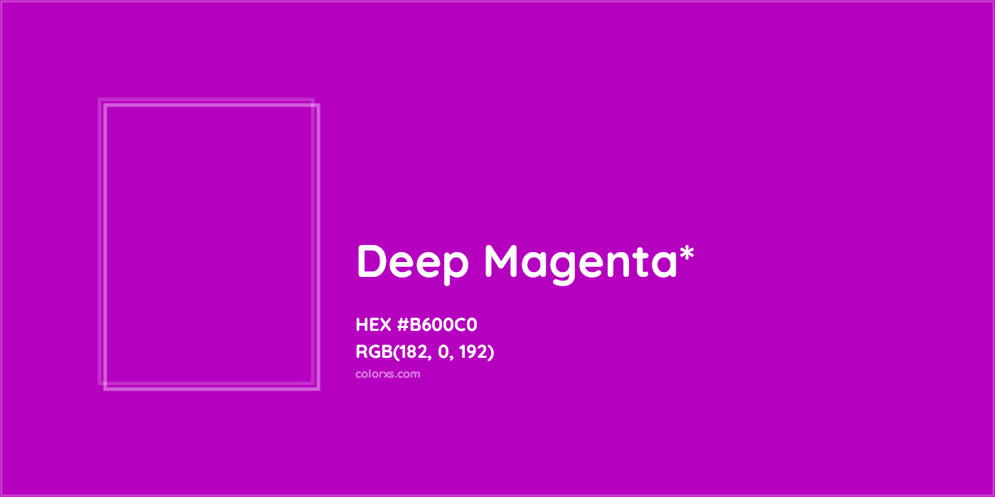 HEX #B600C0 Color Name, Color Code, Palettes, Similar Paints, Images