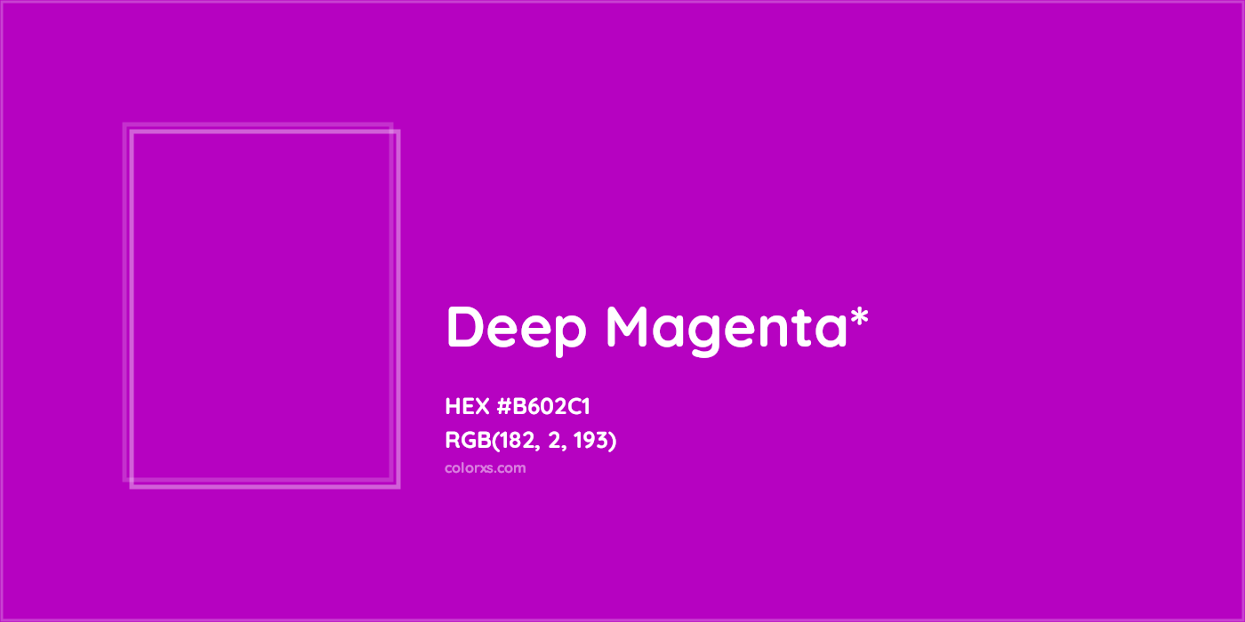 HEX #B602C1 Color Name, Color Code, Palettes, Similar Paints, Images