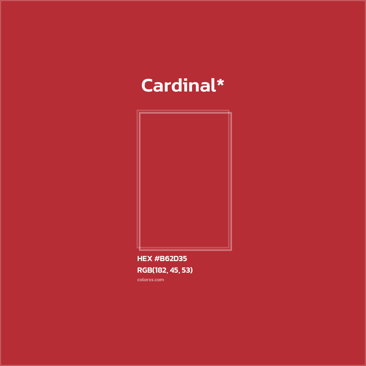 HEX #B62D35 Color Name, Color Code, Palettes, Similar Paints, Images