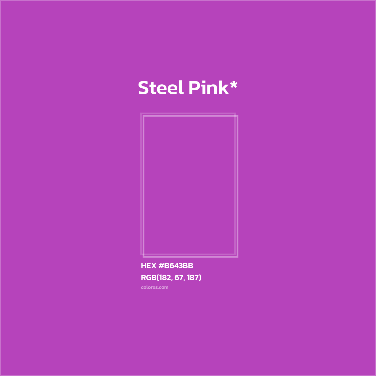 HEX #B643BB Color Name, Color Code, Palettes, Similar Paints, Images