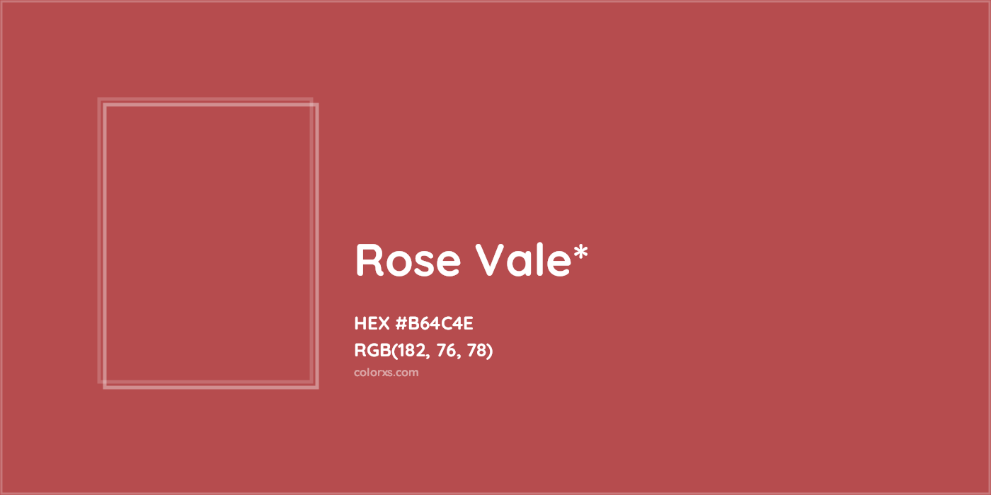 HEX #B64C4E Color Name, Color Code, Palettes, Similar Paints, Images