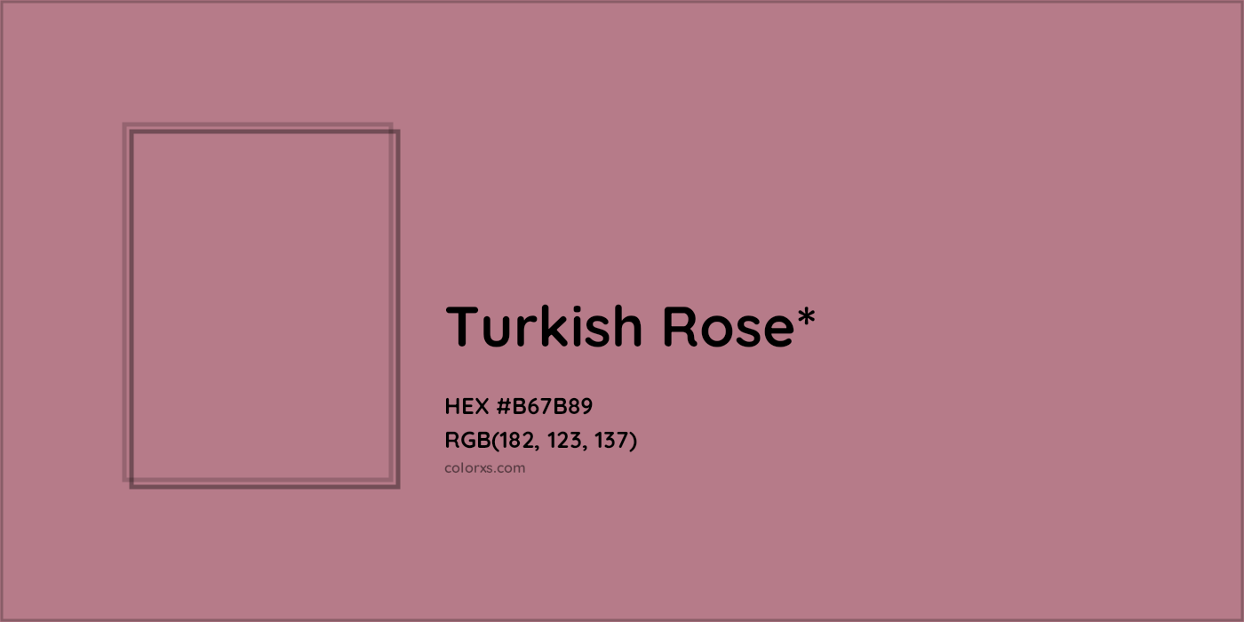 HEX #B67B89 Color Name, Color Code, Palettes, Similar Paints, Images