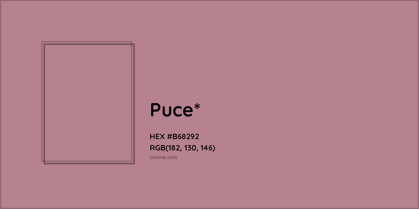HEX #B68292 Color Name, Color Code, Palettes, Similar Paints, Images