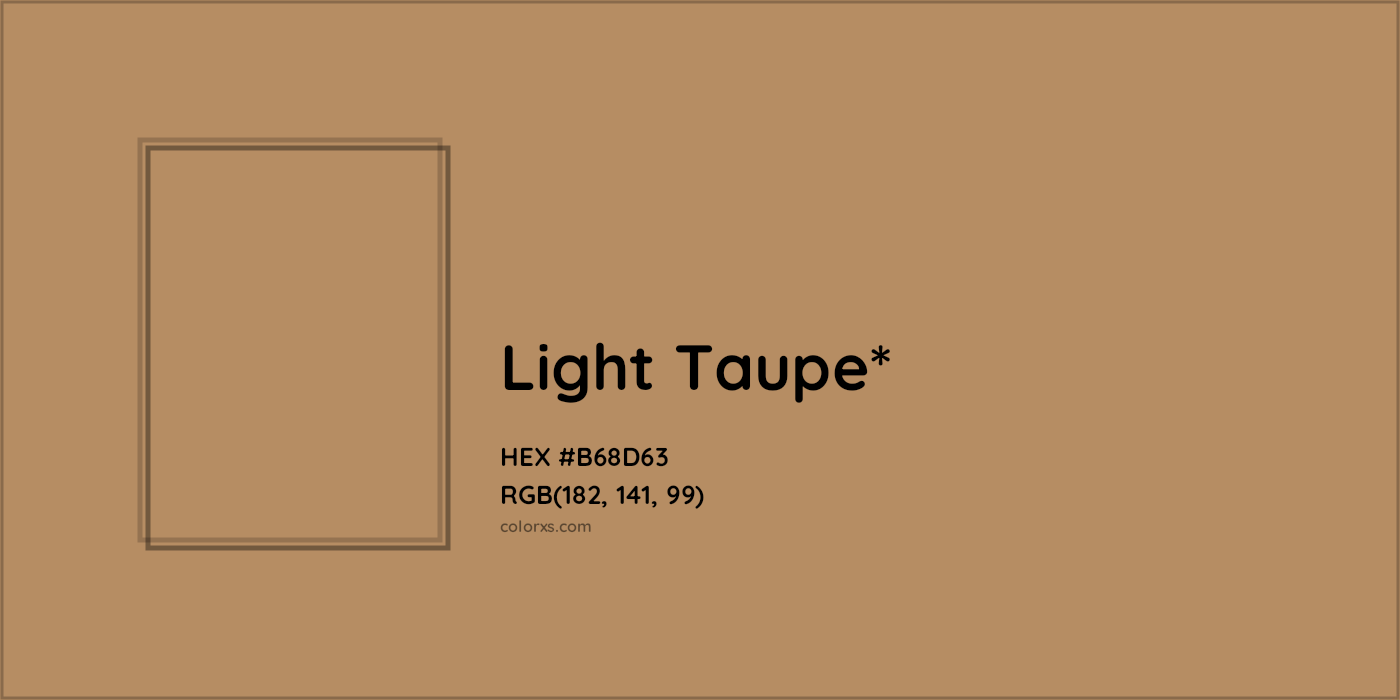 HEX #B68D63 Color Name, Color Code, Palettes, Similar Paints, Images